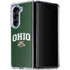 Ohio University Ohio Bobcats Galaxy Z Fold5 5G Clear Case