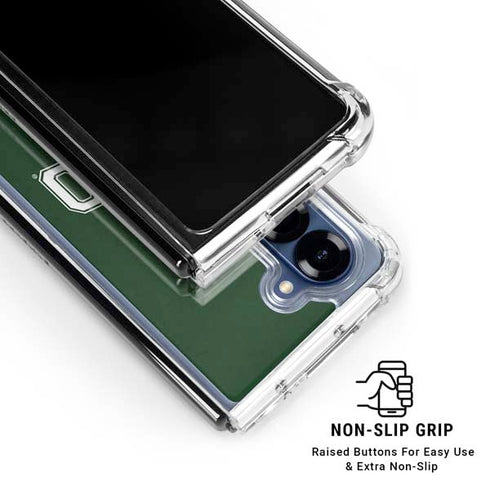 Ohio University Ohio Bobcats Galaxy Z Fold7 Clear Case