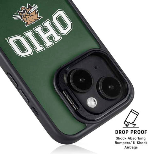Ohio University Ohio Bobcats iPhone 13 Kickstand Case