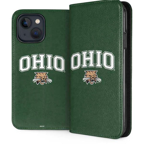 Ohio University Ohio Bobcats iPhone 15 Plus Folio Case
