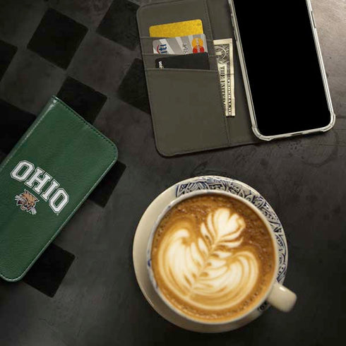 Ohio University Ohio Bobcats iPhone 15 Plus Folio Case