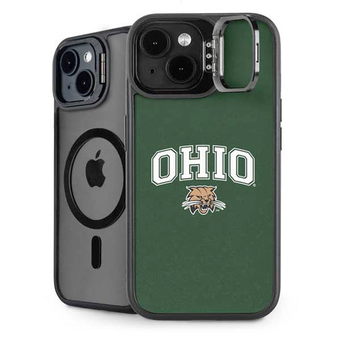 Ohio University Ohio Bobcats iPhone 15 Plus Kickstand Case