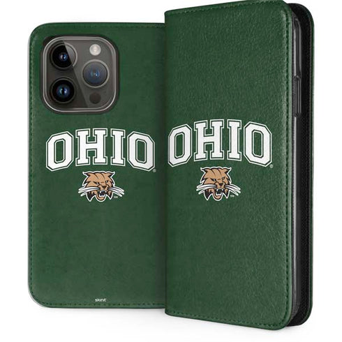 Ohio University Ohio Bobcats iPhone 15 Pro Folio Case