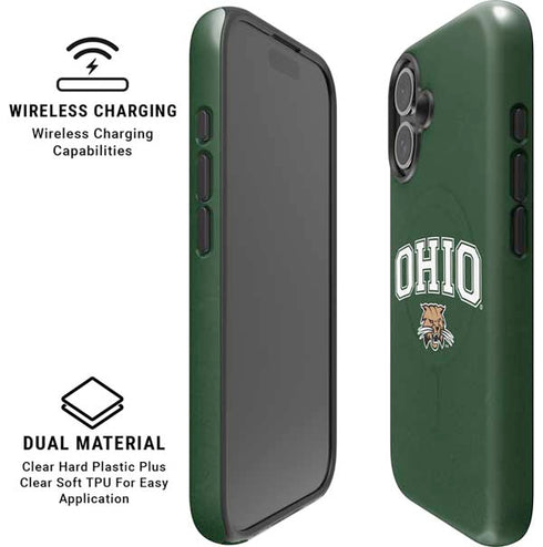 Ohio University Ohio Bobcats iPhone 16 Magsafe Impact Case