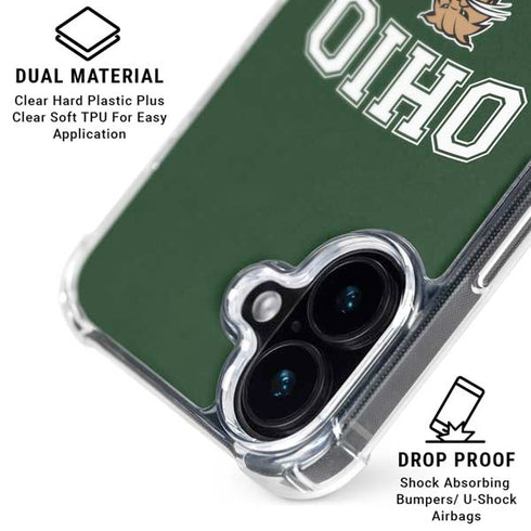 Ohio University Ohio Bobcats iPhone 17 Clear Case