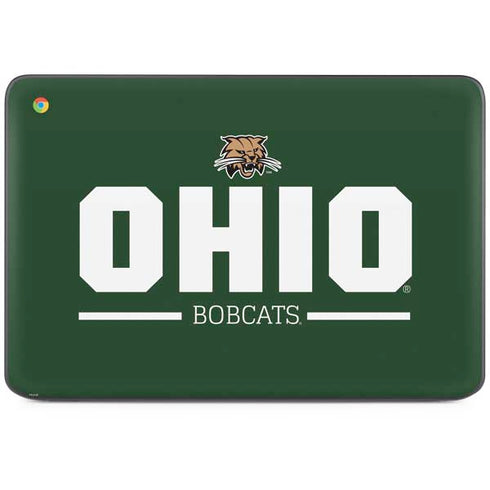 Ohio University Ohio Bobcats Logo HP Chromebook Skin