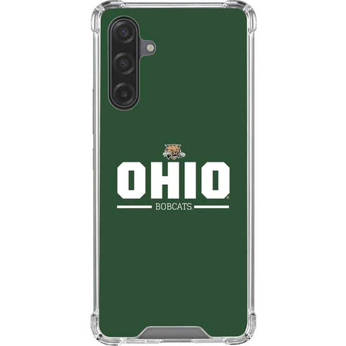 Ohio University Ohio Bobcats Logo Galaxy A17 Clear Case