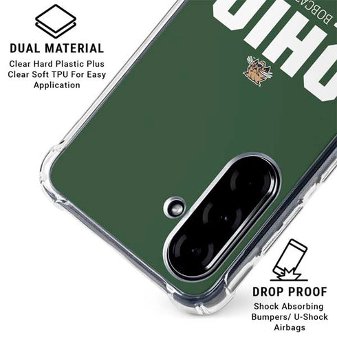Ohio University Ohio Bobcats Logo Galaxy A36 5G Clear Case