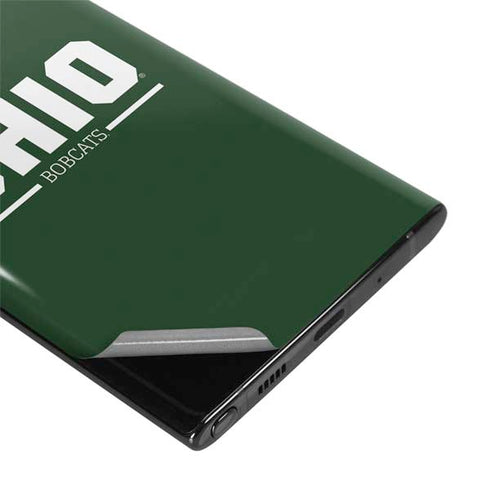 Ohio University Ohio Bobcats Logo Galaxy Note 10 Plus Skin