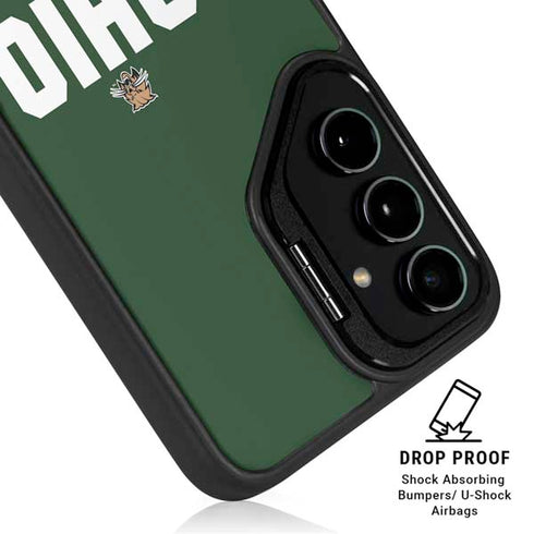 Ohio University Ohio Bobcats Logo Galaxy S24 FE Kickstand Case