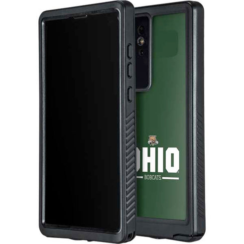Ohio University Ohio Bobcats Logo Galaxy S24 Ultra Waterproof Case