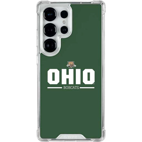 Ohio University Ohio Bobcats Logo Galaxy S26 Ultra Clear Case