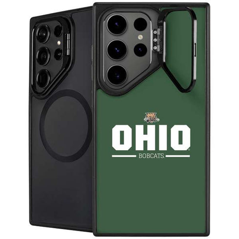 Ohio University Ohio Bobcats Logo Galaxy S26 Ultra Kickstand Case