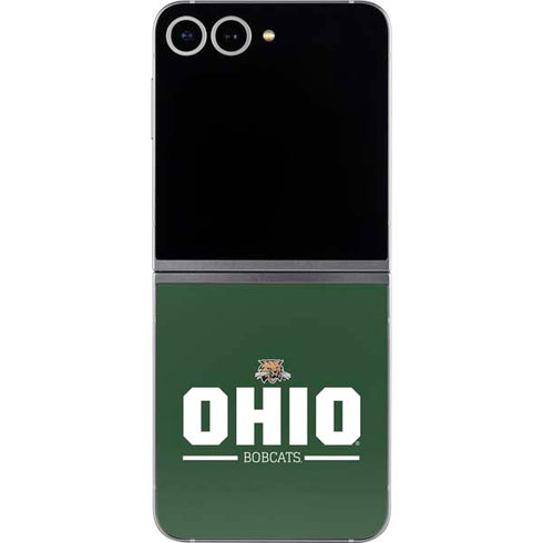 Ohio University Ohio Bobcats Logo Galaxy Z Flip6 Skin