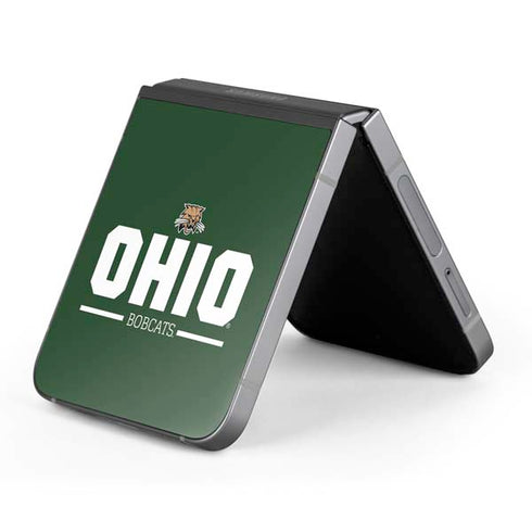 Ohio University Ohio Bobcats Logo Galaxy Z Flip6 Skin