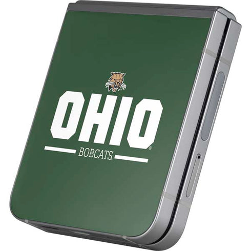 Ohio University Ohio Bobcats Logo Galaxy Z Flip6 Skin