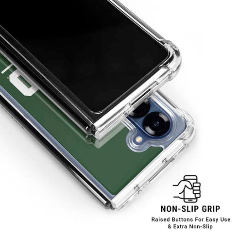 Ohio University Ohio Bobcats Logo Galaxy Z Fold6 Clear Case