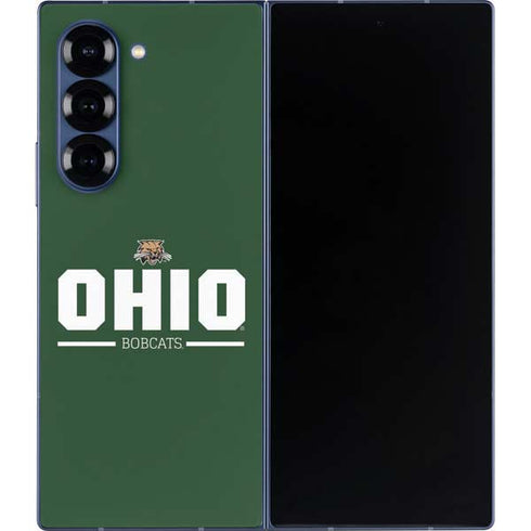 Ohio University Ohio Bobcats Logo Galaxy Z Fold6 Skin