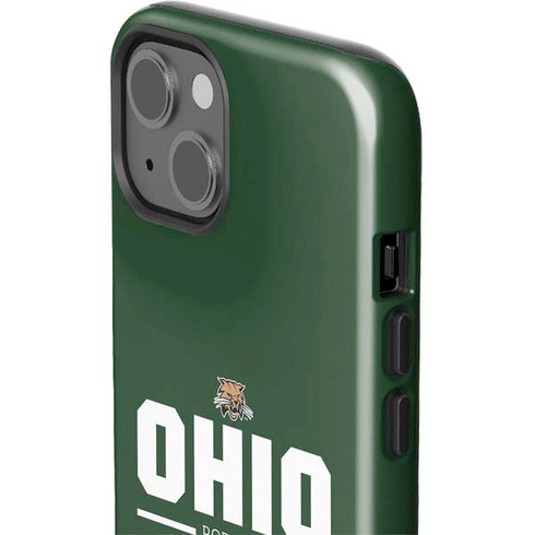 Ohio University Ohio Bobcats Logo iPhone 15 Impact Case