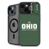 Ohio University Ohio Bobcats Logo iPhone 15 Kickstand Case