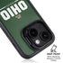 Ohio University Ohio Bobcats Logo iPhone 15 Kickstand Case
