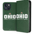 Ohio University Ohio Bobcats Logo iPhone 15 Plus Folio Case