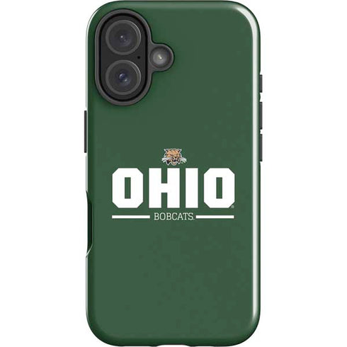 Ohio University Ohio Bobcats Logo iPhone 16 Impact Case