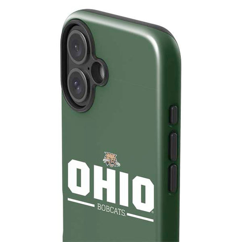 Ohio University Ohio Bobcats Logo iPhone 16 Impact Case