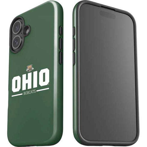 Ohio University Ohio Bobcats Logo iPhone 16 Impact Case