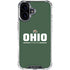 Ohio University Ohio Bobcats Logo iPhone 16 Plus Clear Case