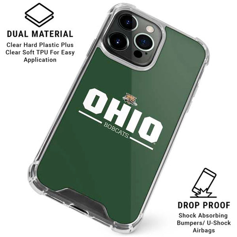 Ohio University Ohio Bobcats Logo iPhone 16 Pro Clear Case