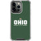 Ohio University Ohio Bobcats Logo iPhone 16 Pro Max Clear Case