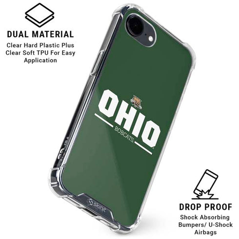 Ohio University Ohio Bobcats Logo iPhone 16e Clear Case