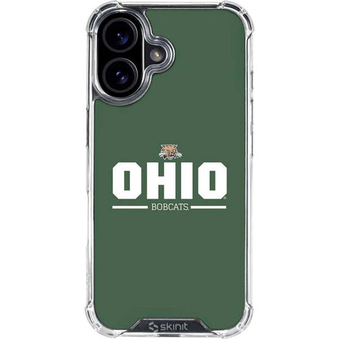 Ohio University Ohio Bobcats Logo iPhone 17 Clear Case