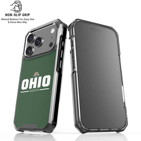 Ohio University Ohio Bobcats Logo iPhone 18 Pro Clear Case