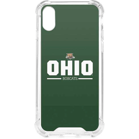 Ohio University Ohio Bobcats Logo iPhone XS Clear Case