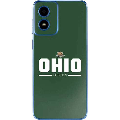 Ohio University Ohio Bobcats Logo Moto G Play 4G (2024) Skin