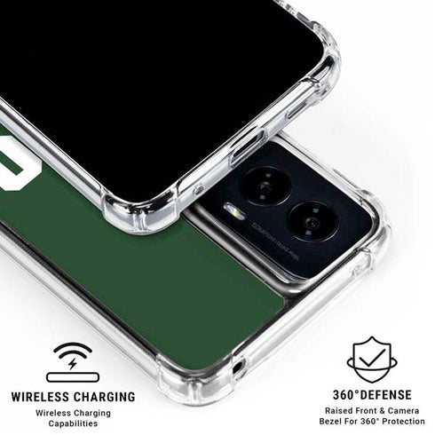 Ohio University Ohio Bobcats Logo Moto G Power 5G (2024) Clear Case
