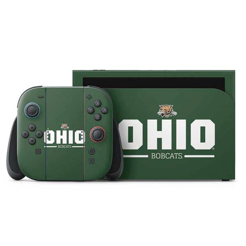 Ohio University Ohio Bobcats Logo Nintendo Switch 2 (2025) with Joy-Con Skin