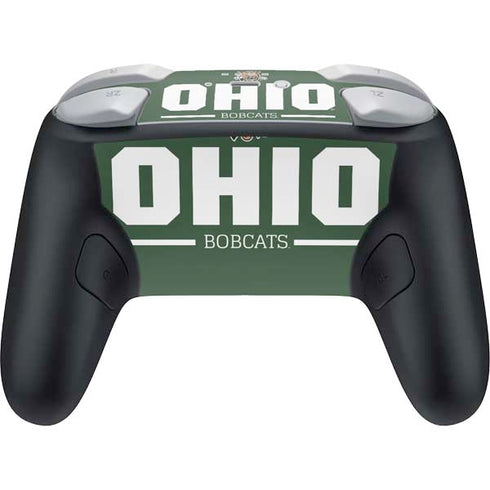Ohio University Ohio Bobcats Logo Nintendo Switch 2 (2025) Pro Controller Skin