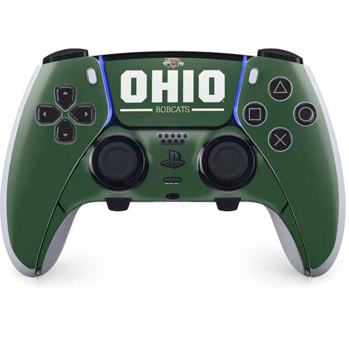 Ohio University Ohio Bobcats Logo PS5 DualSense Edge Pro Controller Skin