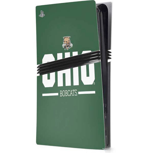 Ohio University Ohio Bobcats Logo PS5 Pro Console Skin