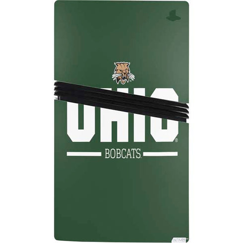 Ohio University Ohio Bobcats Logo PS5 Pro Console Skin