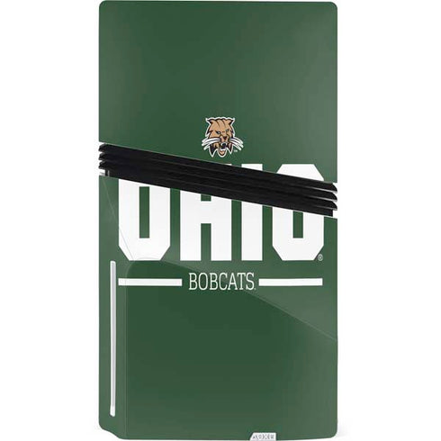 Ohio University Ohio Bobcats Logo PS5 Pro Disk Console Skin