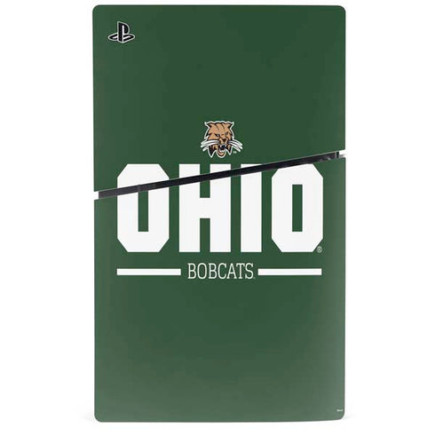 Ohio University Ohio Bobcats Logo PS5 Slim Digital Edition Console Skin