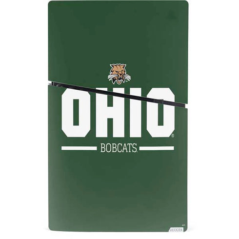 Ohio University Ohio Bobcats Logo PS5 Slim Digital Edition Console Skin