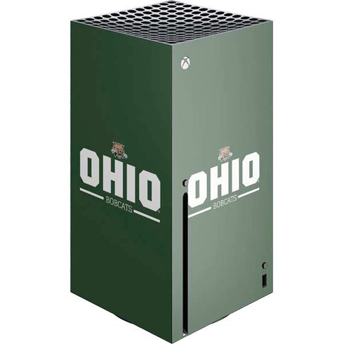 Ohio University Ohio Bobcats Logo Xbox Series X Skins