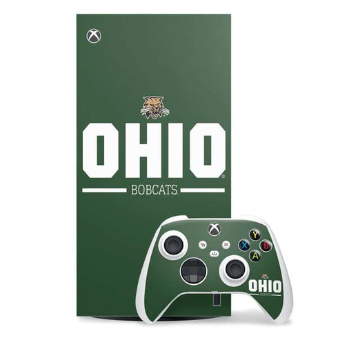 Ohio University Ohio Bobcats Logo Xbox Series X Skins