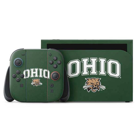 Ohio University Ohio Bobcats Nintendo Switch 2 (2025) with Joy-Con Skin