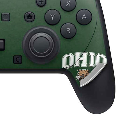 Ohio University Ohio Bobcats Nintendo Switch 2 (2025) Pro Controller Skin